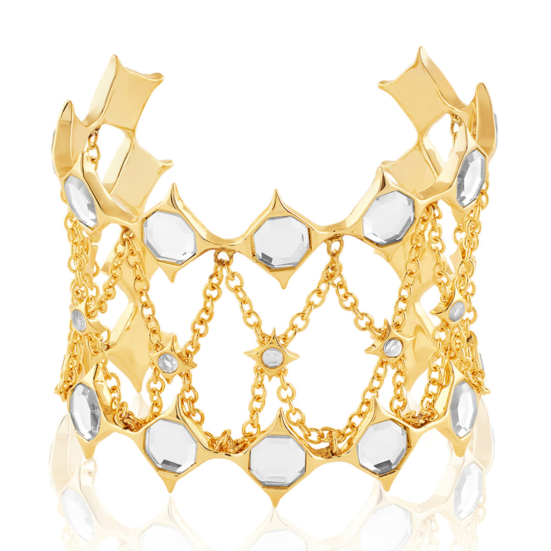 Angel Dust Mirror Statement Cuff
