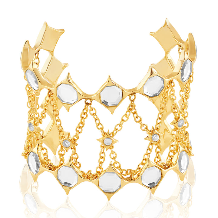 Angel Dust Mirror Statement Cuff