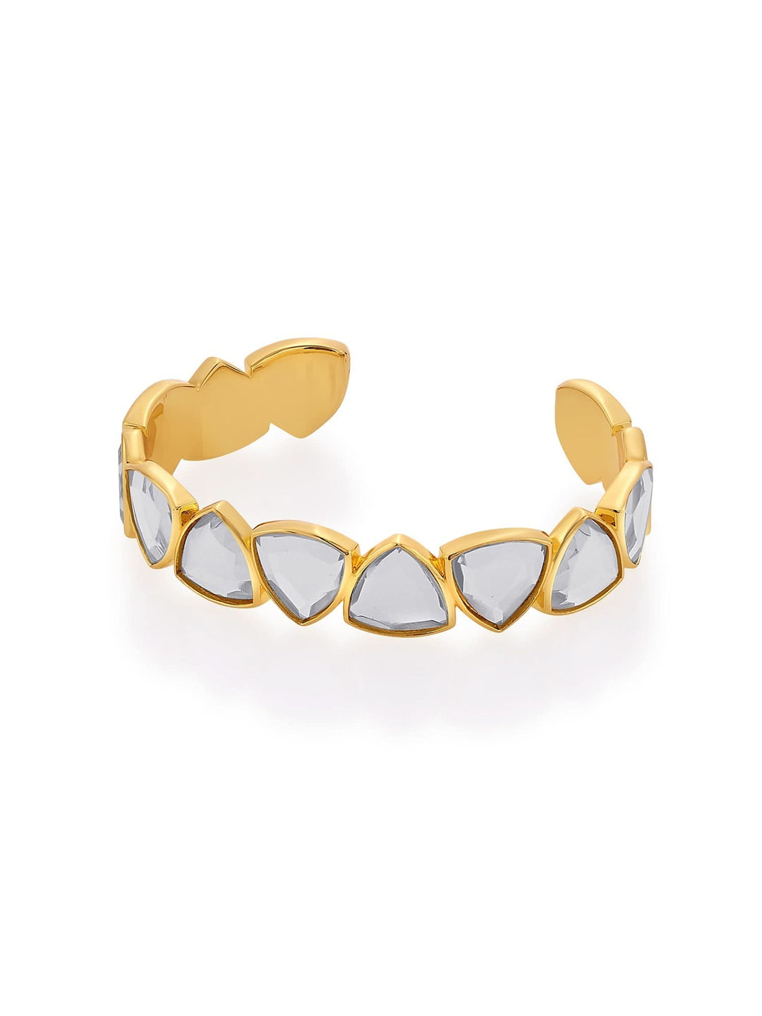 Inayat Mirror Gold Statement Cuff
