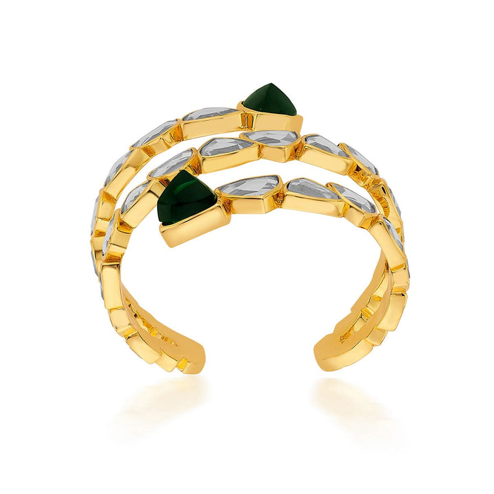 Inayat Green Hydro & Mirror Statement Cuff