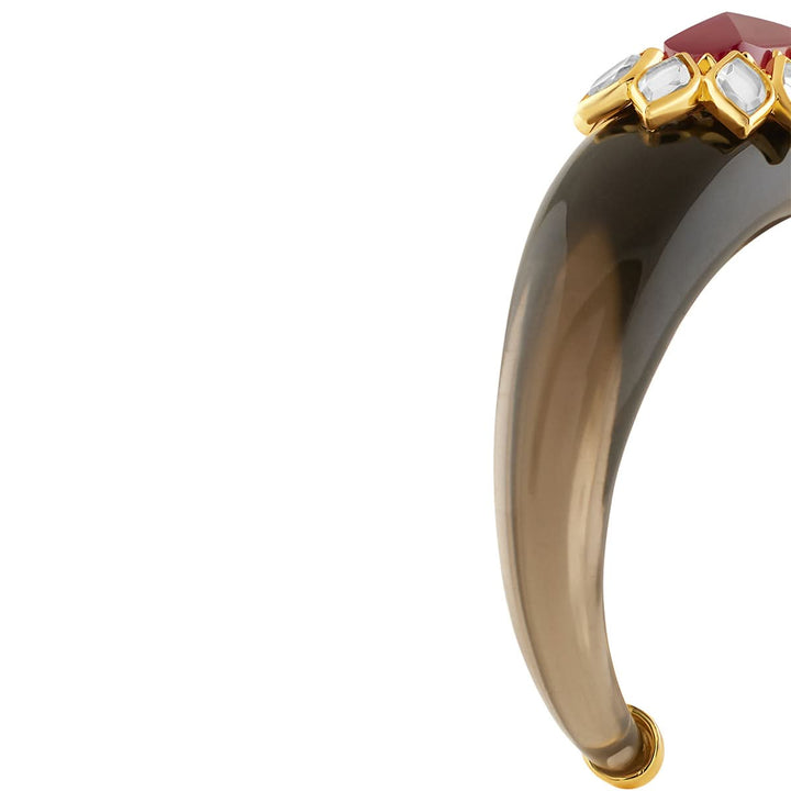 Begum Haute Pink Resin Cuff