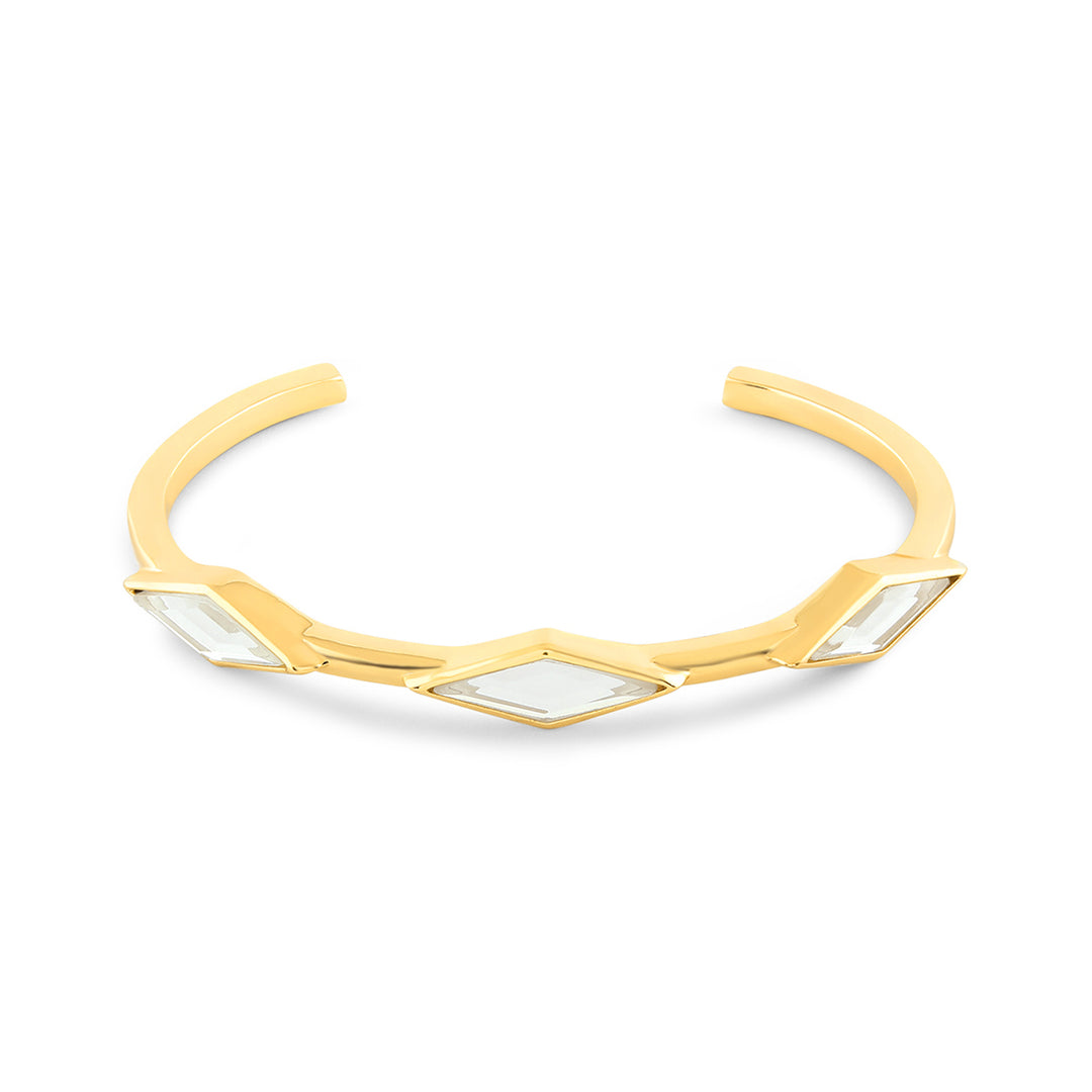 Lumen Rhombus Mirror Bracelet - Isharya | Modern Indian Jewelry