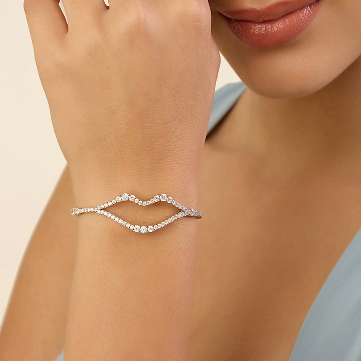 Silver Lip Cuff 