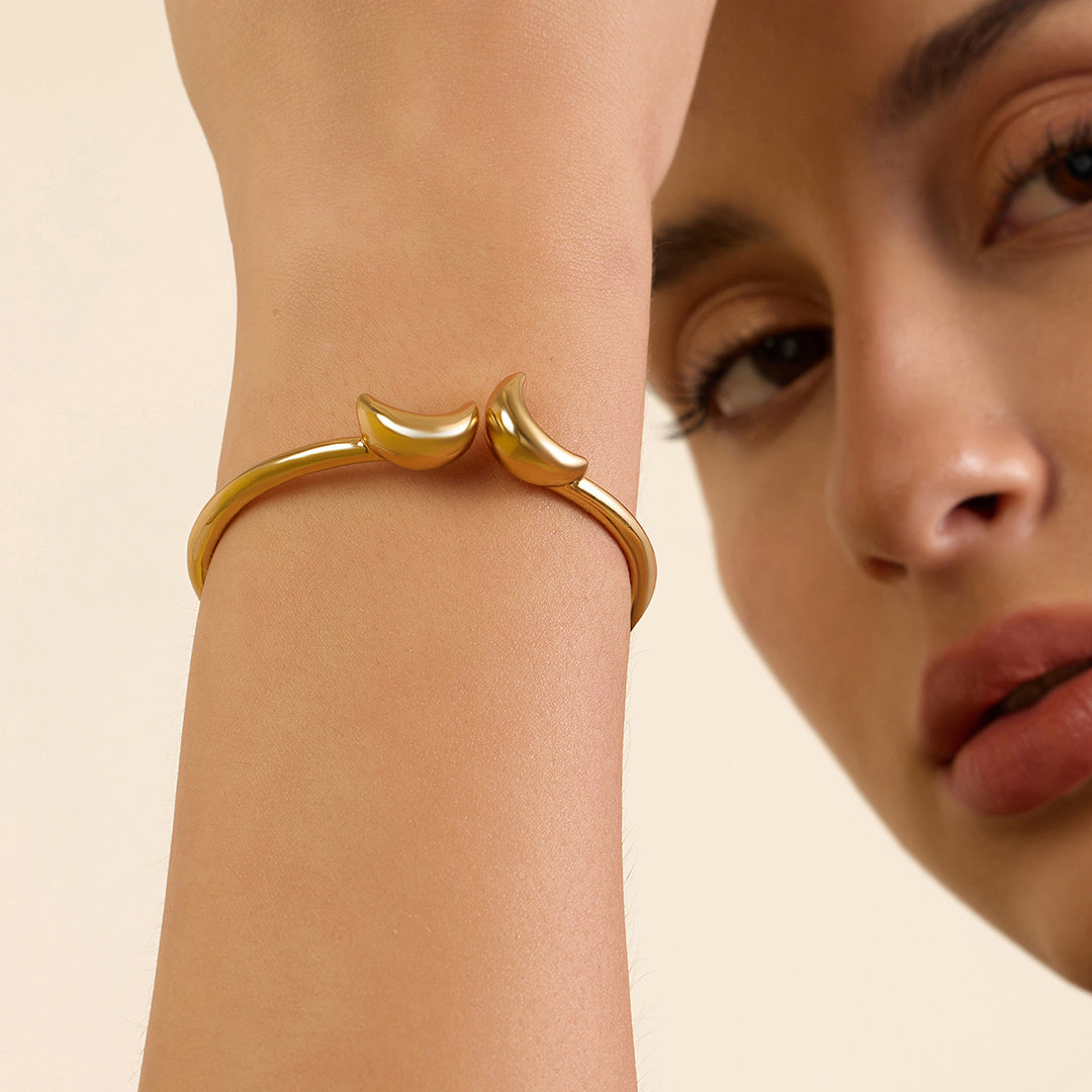 Gold Moon Cuff 