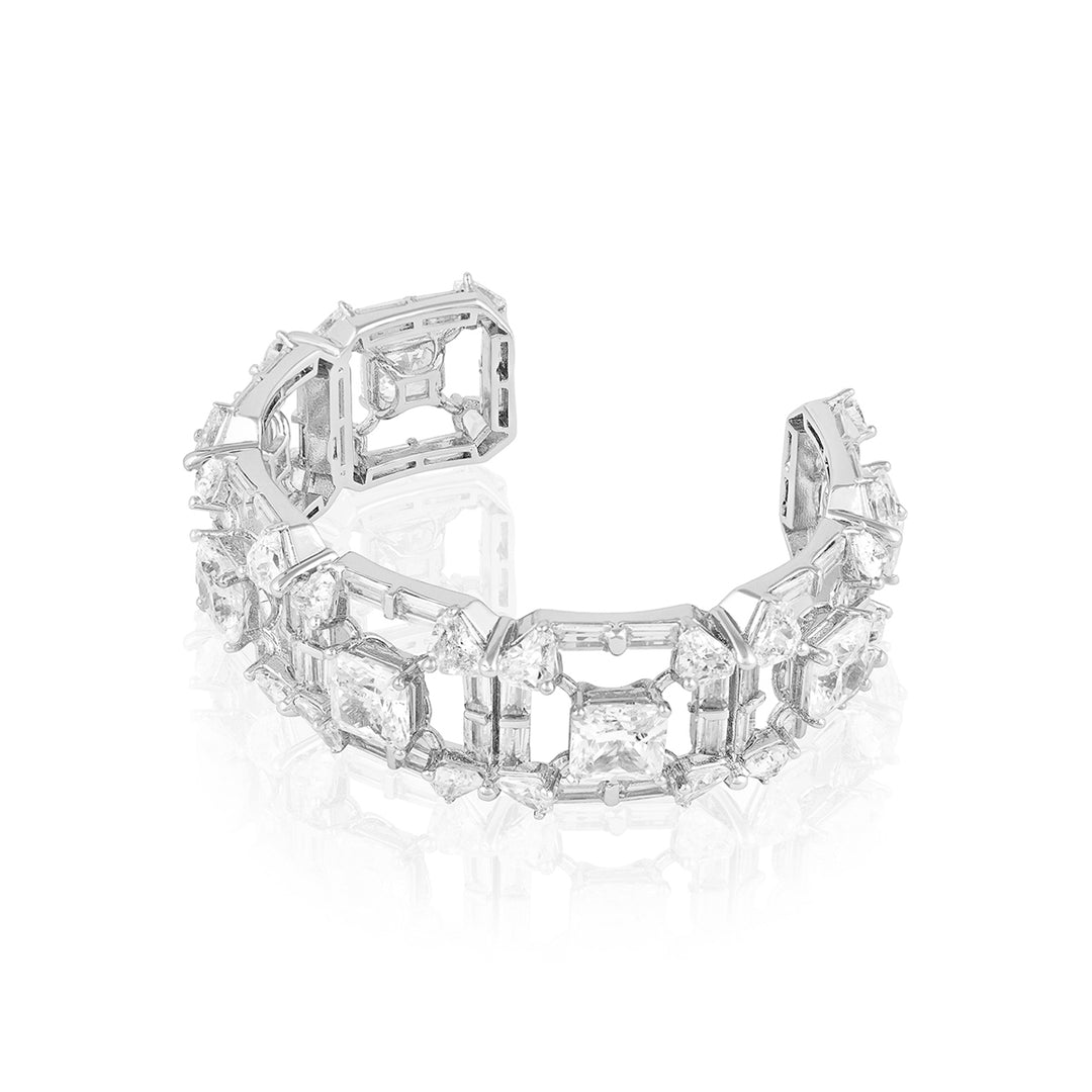 Diamond Halo Cuff