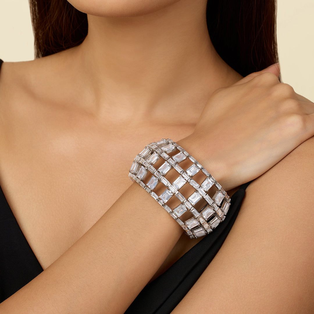 Dreamy Diamonds Statement Cuff