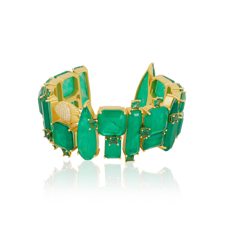 Emerald Dreams Statement Cuff