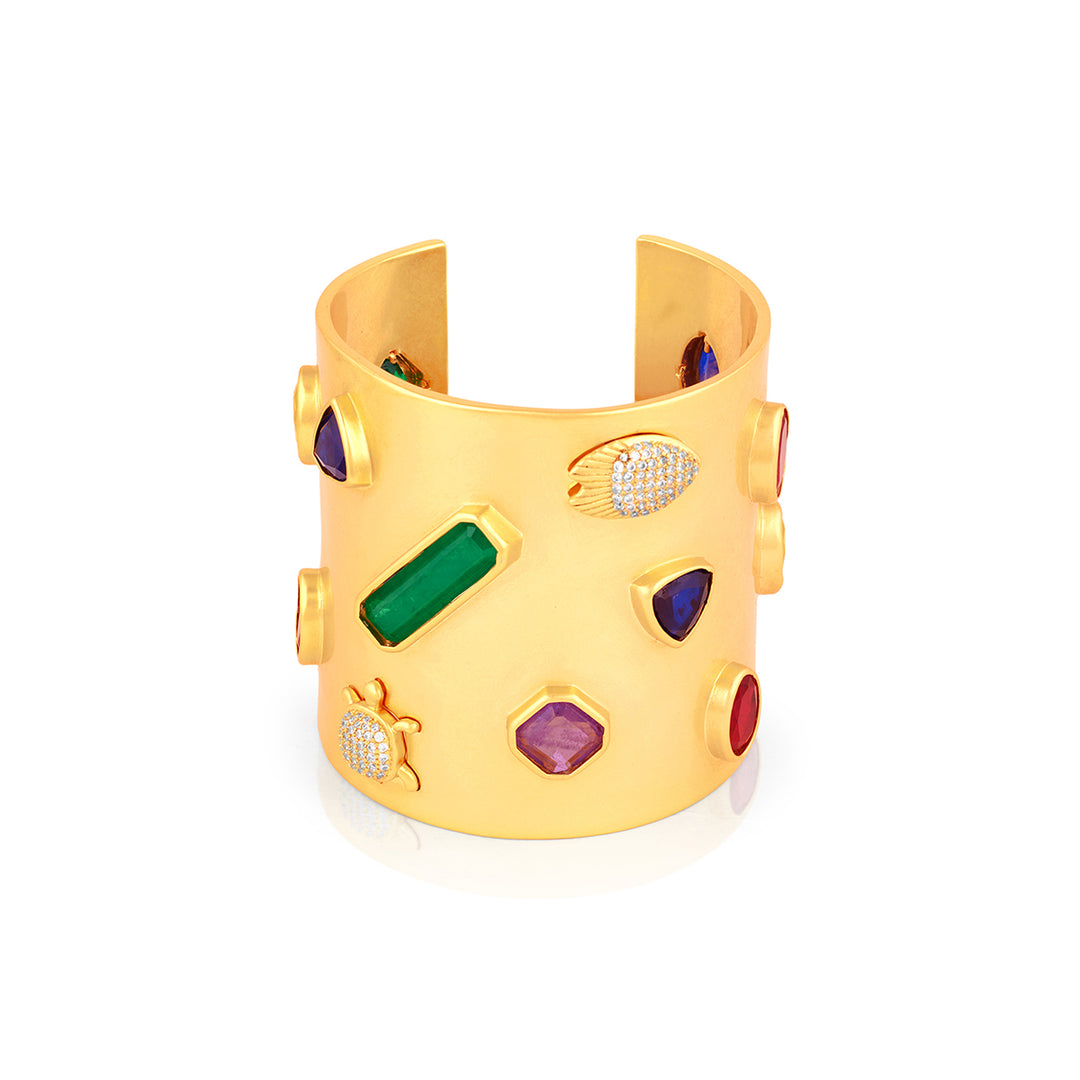 Gemstones Armor Cuff