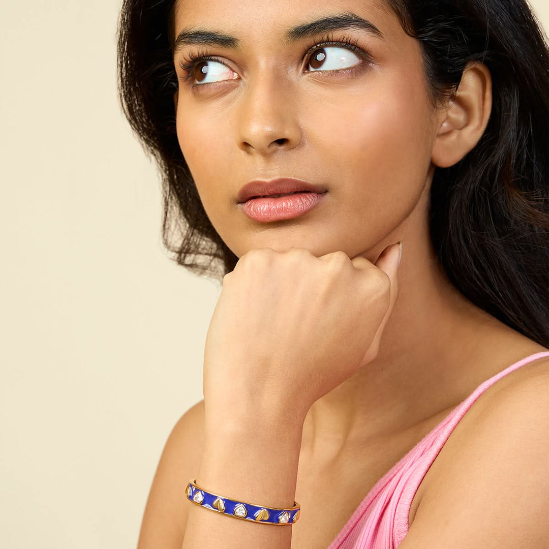 Lucky Charms Blue Cuff
