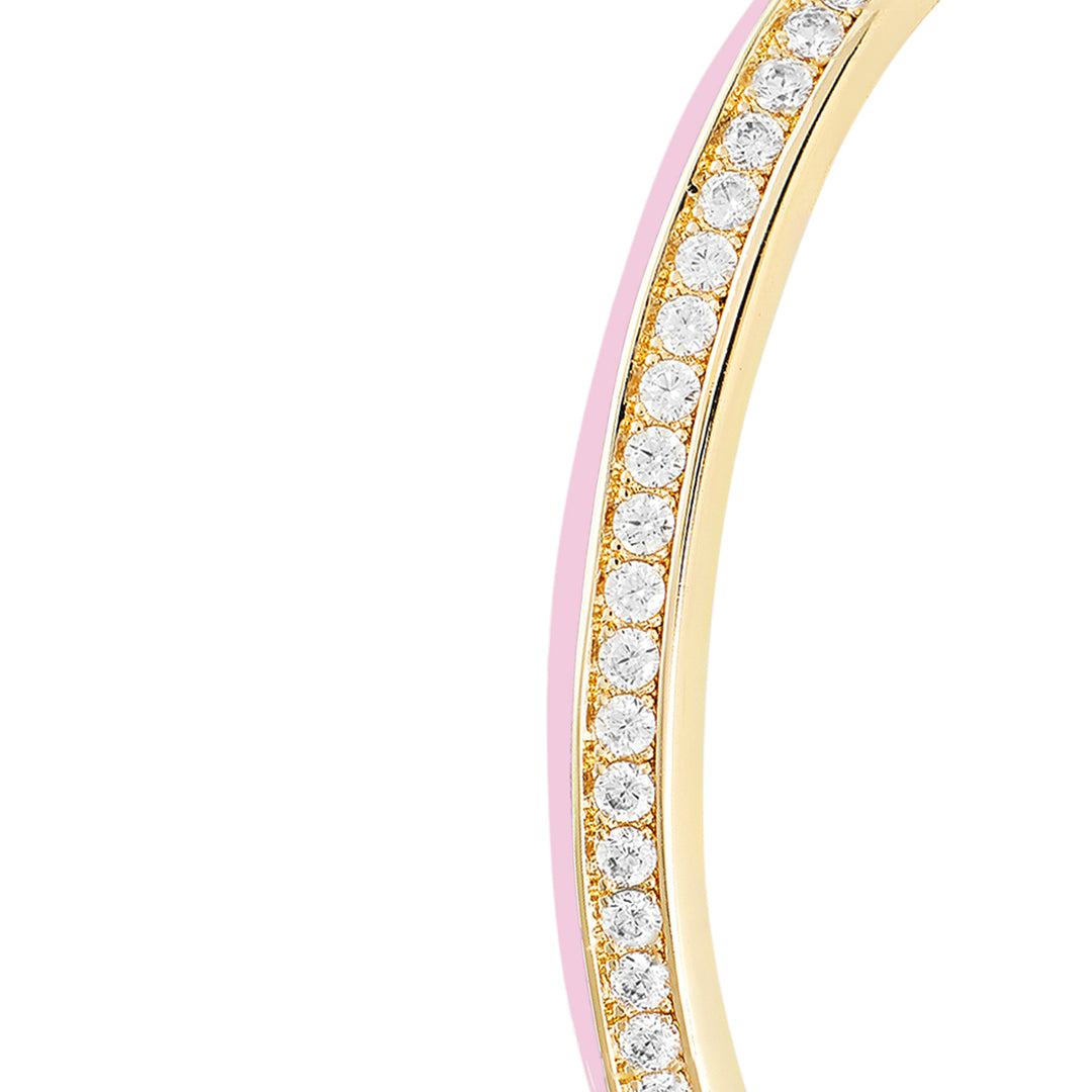 Pink Disco Cuff Bracelet