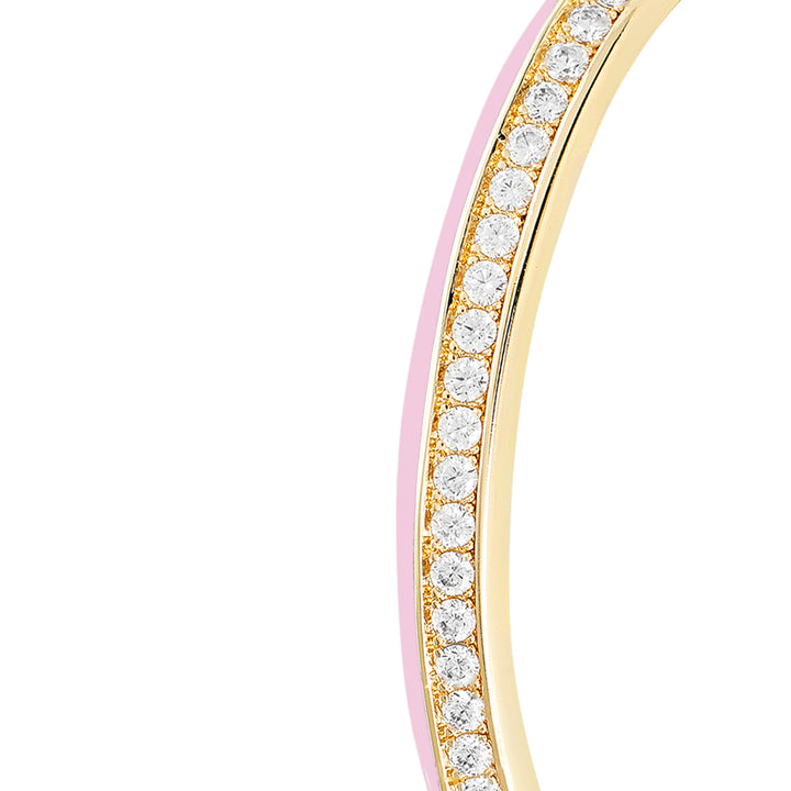 Pink Disco Cuff Bracelet