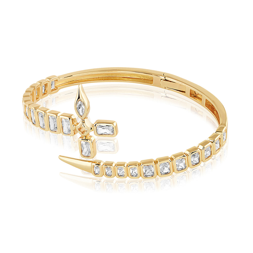 Tennis Cross Front Open Cuff