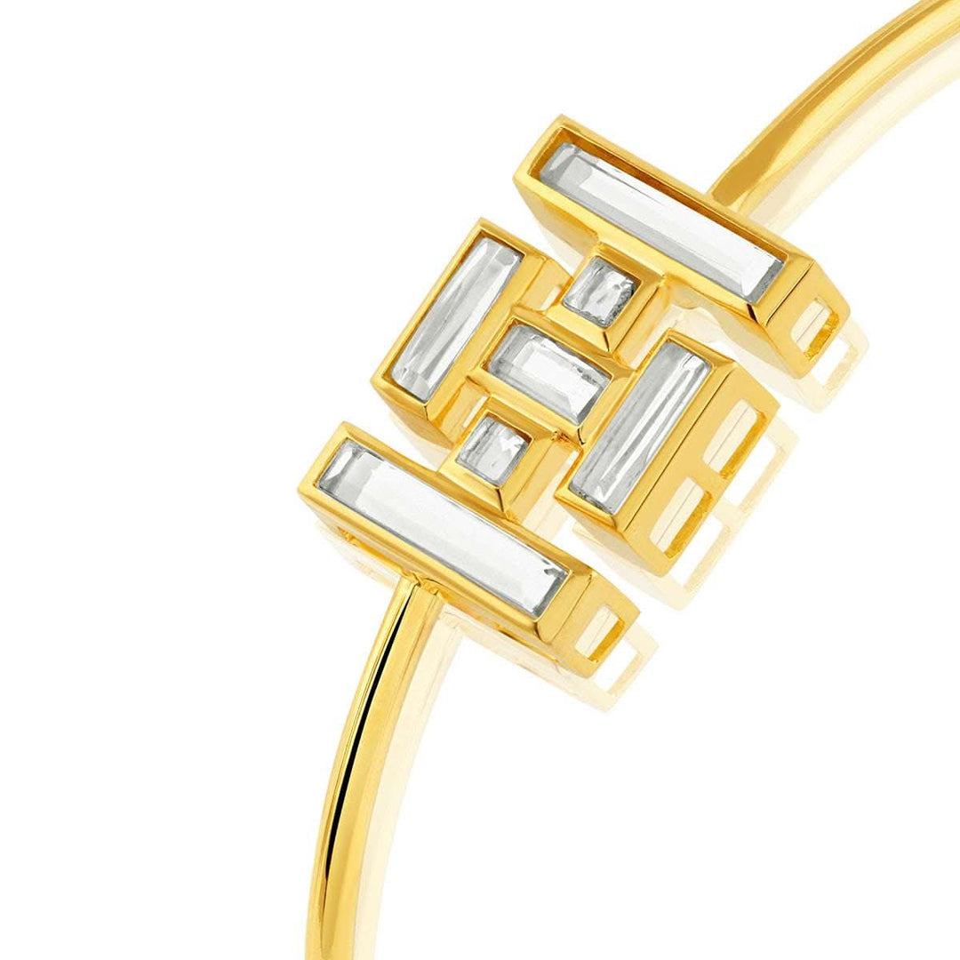 Signature Luxe Logo Cuff Bracelet
