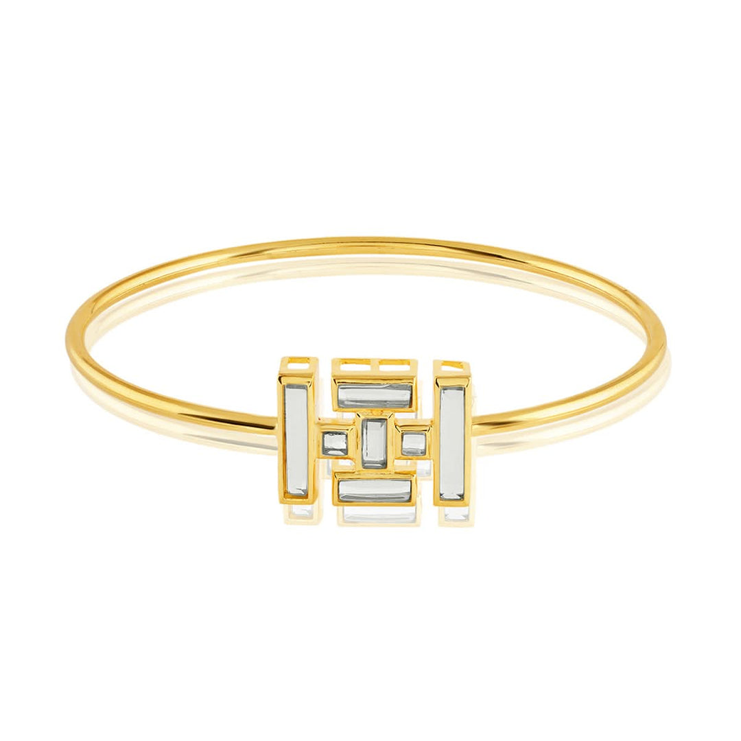 Signature Luxe Logo Cuff Bracelet