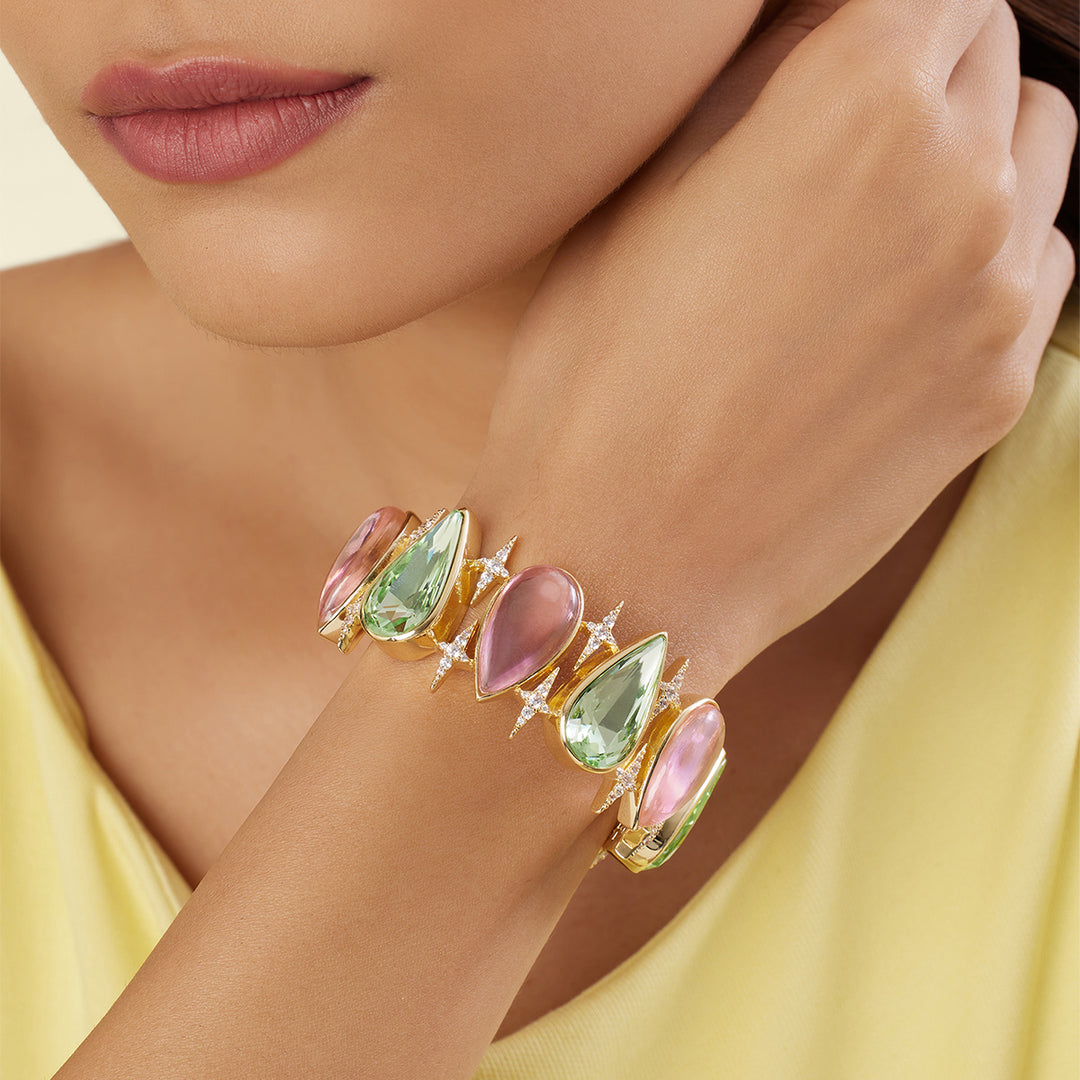 Nisha's Candy Crush Cuff Bracelet