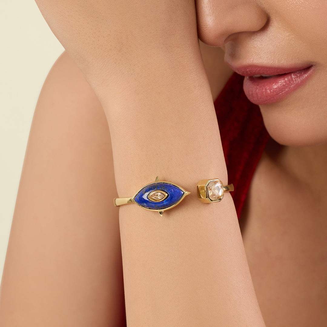 Sigil Eye Front Open Cuff