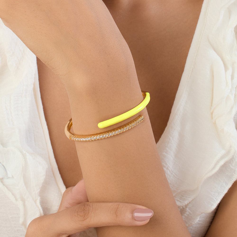 Opulent Fables Yellow Wristwear