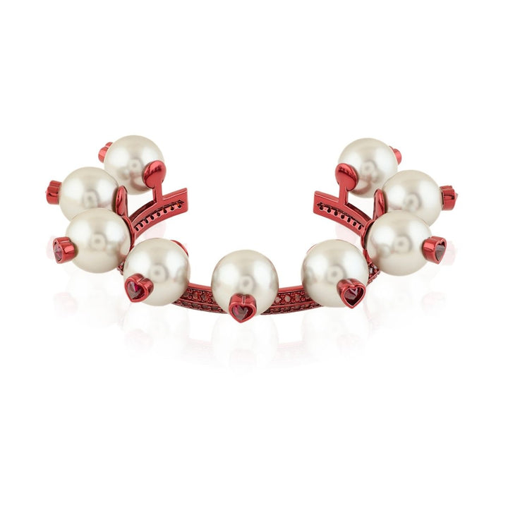 Regency Pearl Ruby Cuff