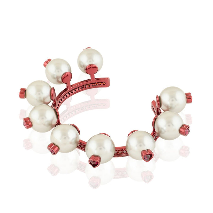 Regency Pearl Ruby Cuff