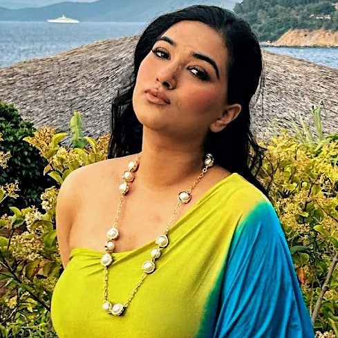 Amara Dainty Pearl Necklace - Isharya | Modern Indian Jewelry