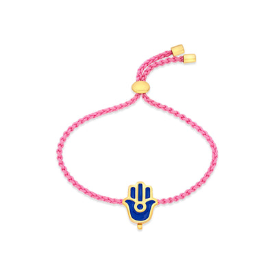 Millennial Pink Knot Bracelet - Isharya | Modern Indian Jewelry