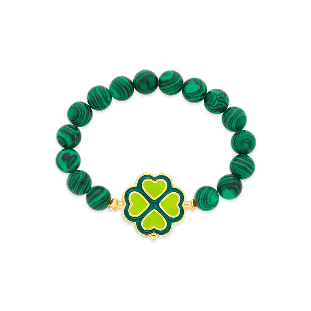 Malachite Bead Bracelet - Isharya | Modern Indian Jewelry