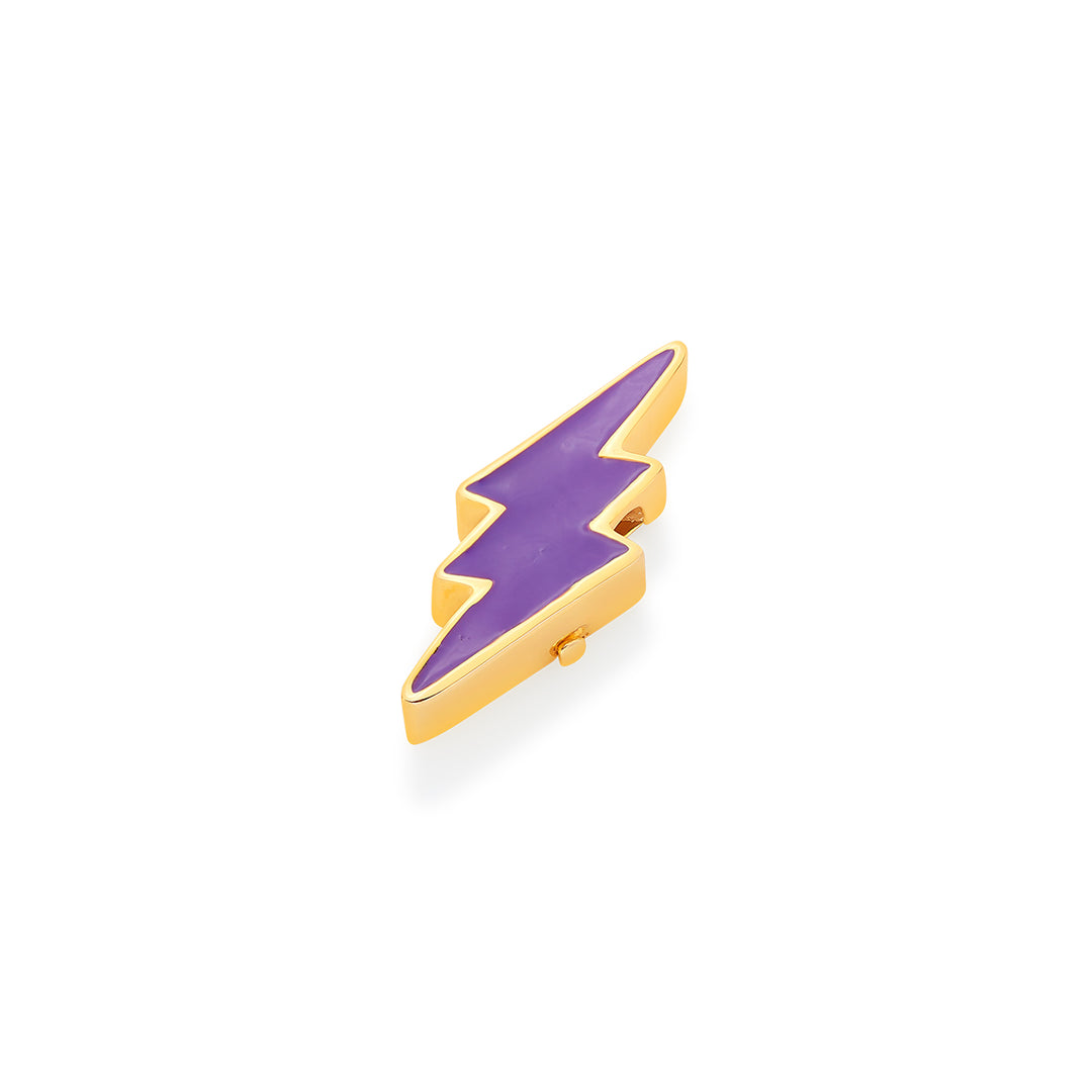 Bolt Purple Charm