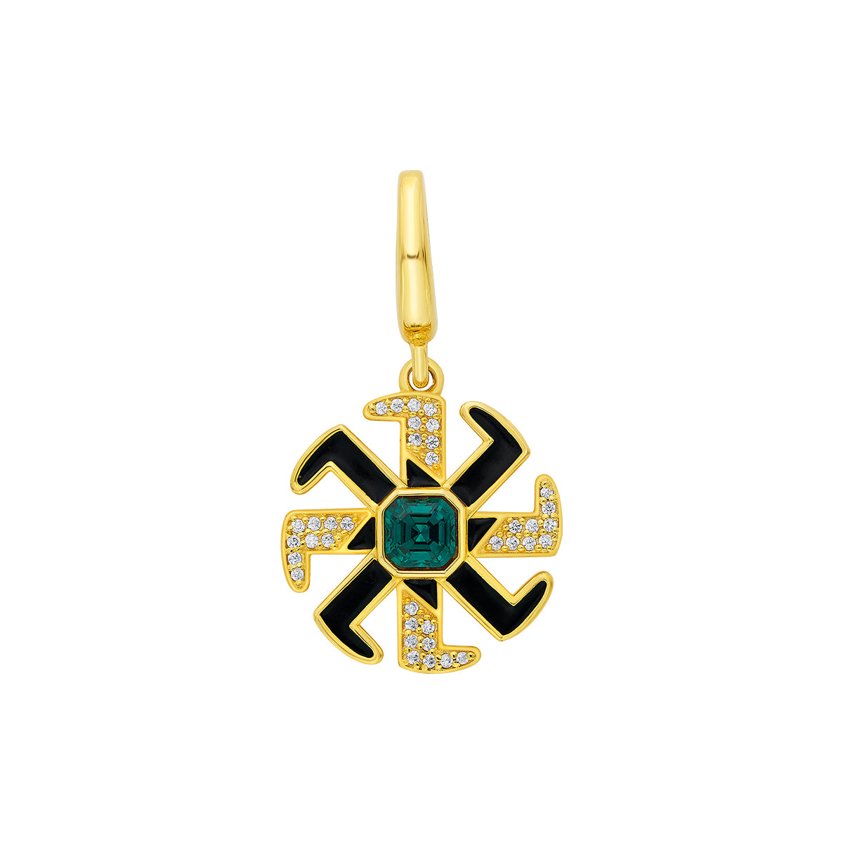 Swastika Charm - Isharya | Modern Indian Jewelry
