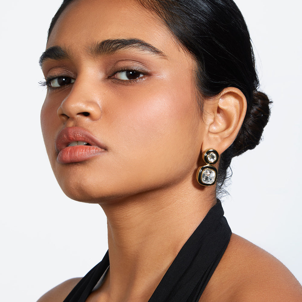 Bougie Drop Earrings - Isharya | Modern Indian Jewelry