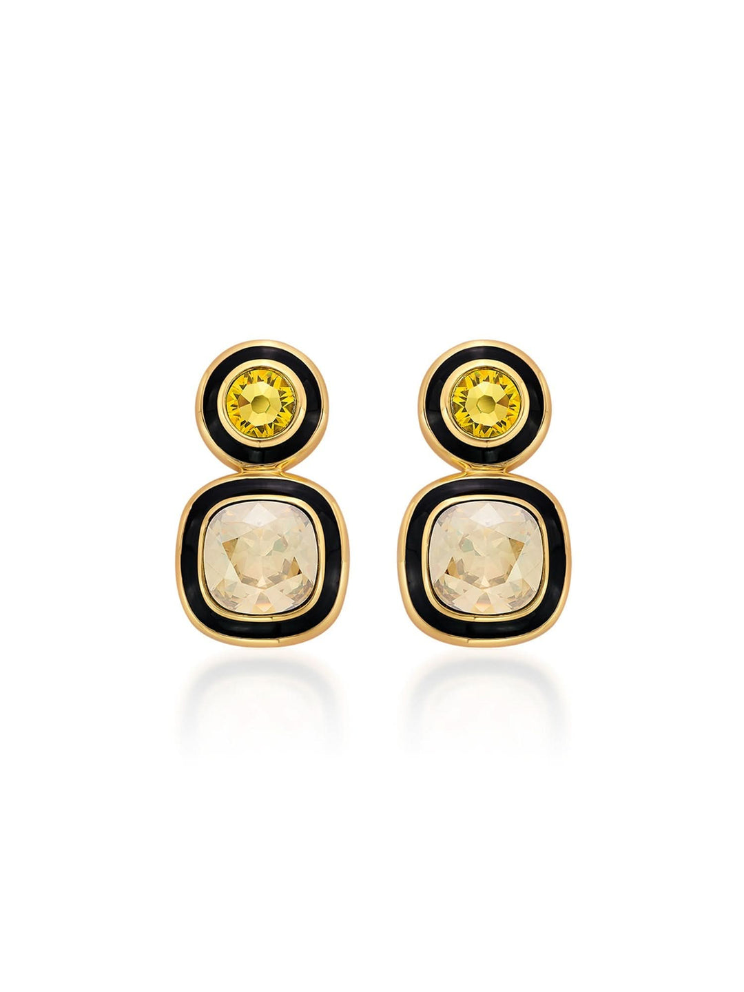 Neha Dhupia Bling Crystal Drop Earrings