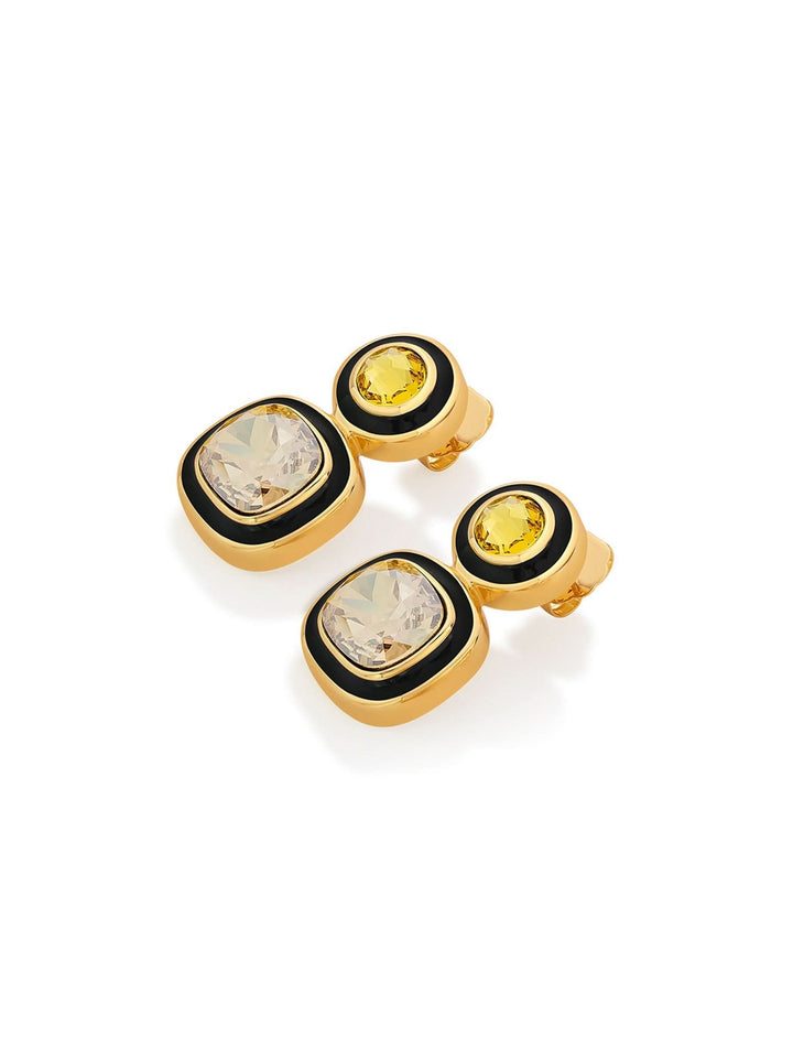 Neha Dhupia Bling Crystal Drop Earrings