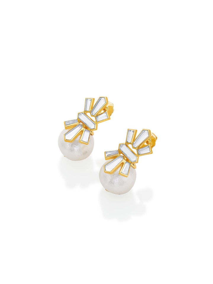 Bloom Pearl Studs