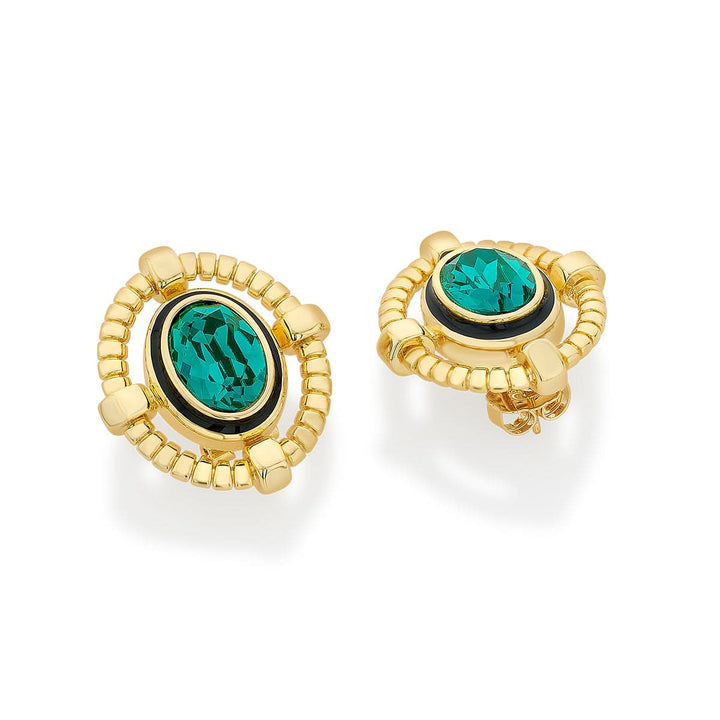 Burke Emerald Studs