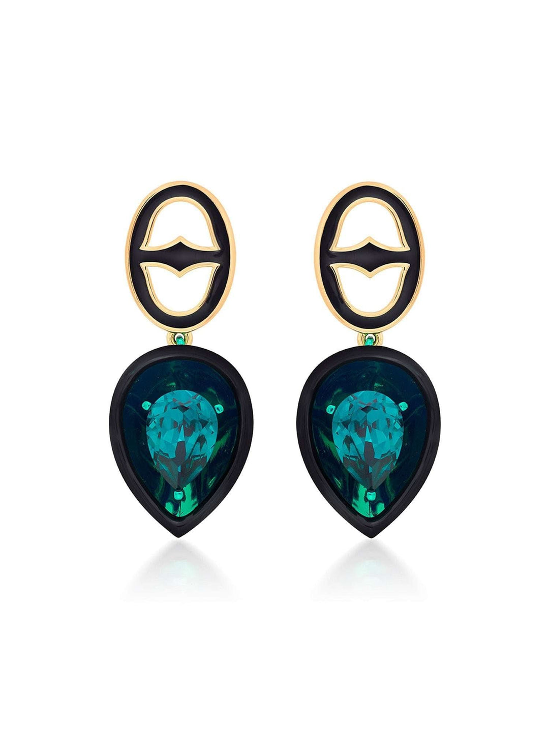 Taj B-dazzle Glory Wrap Drop Earrings