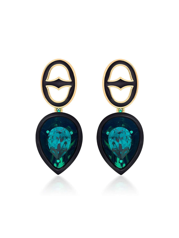 Taj B-dazzle Glory Wrap Drop Earrings