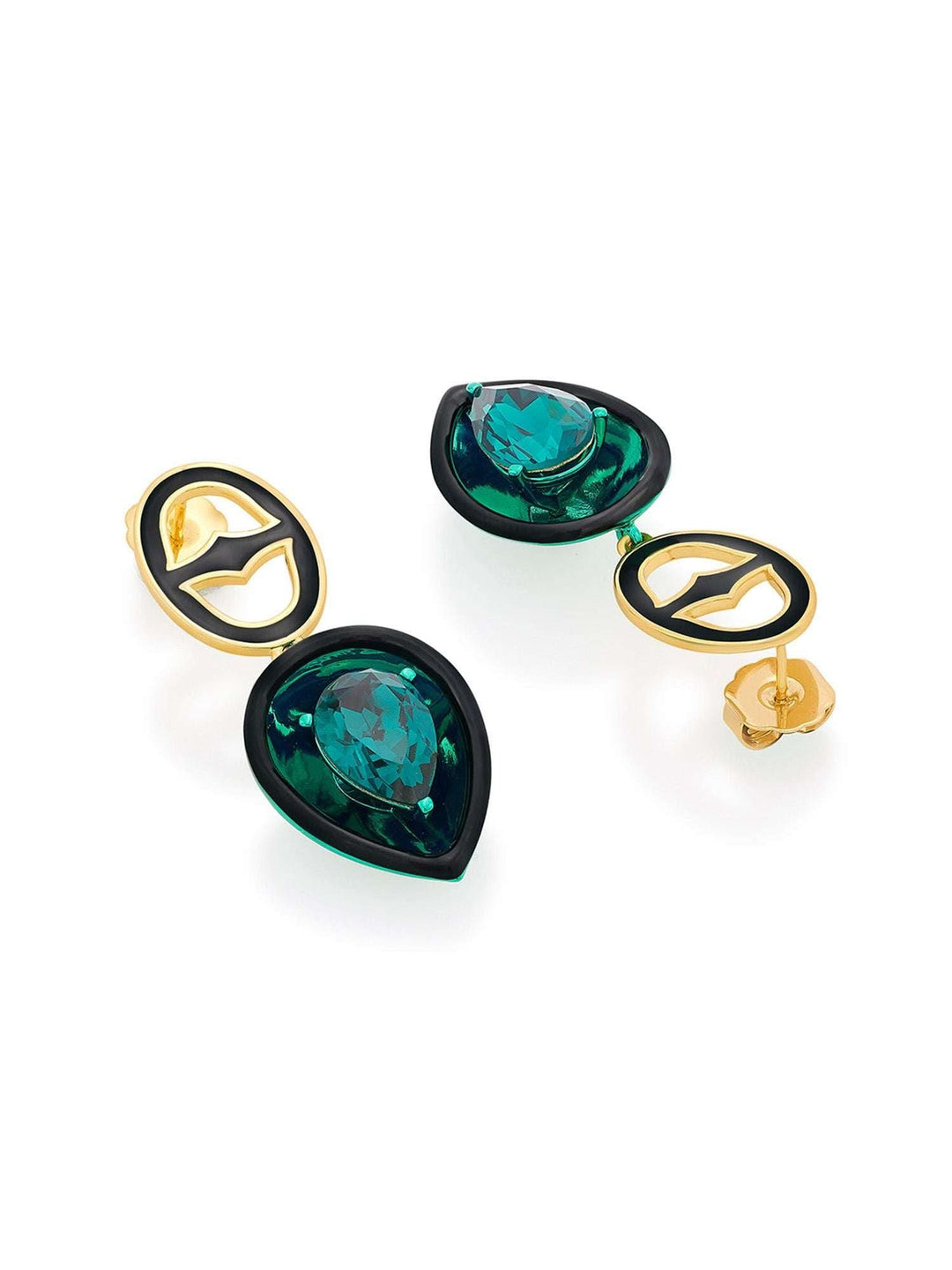 Taj B-dazzle Glory Wrap Drop Earrings