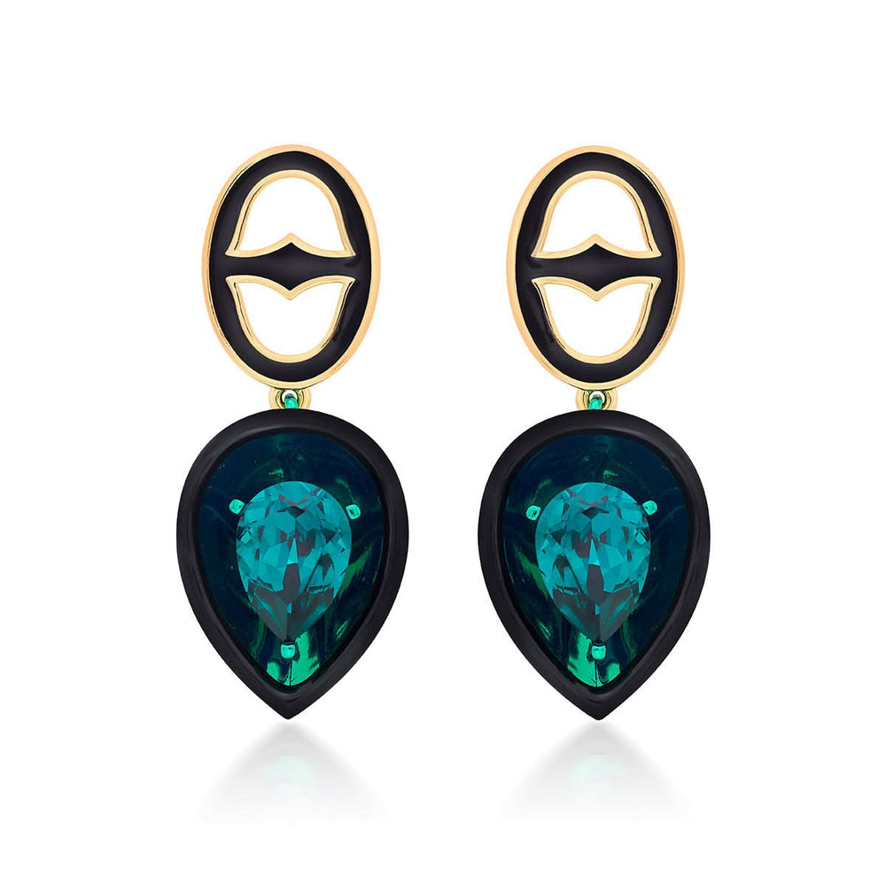 Taj B-dazzle Glory Wrap Drop Earrings