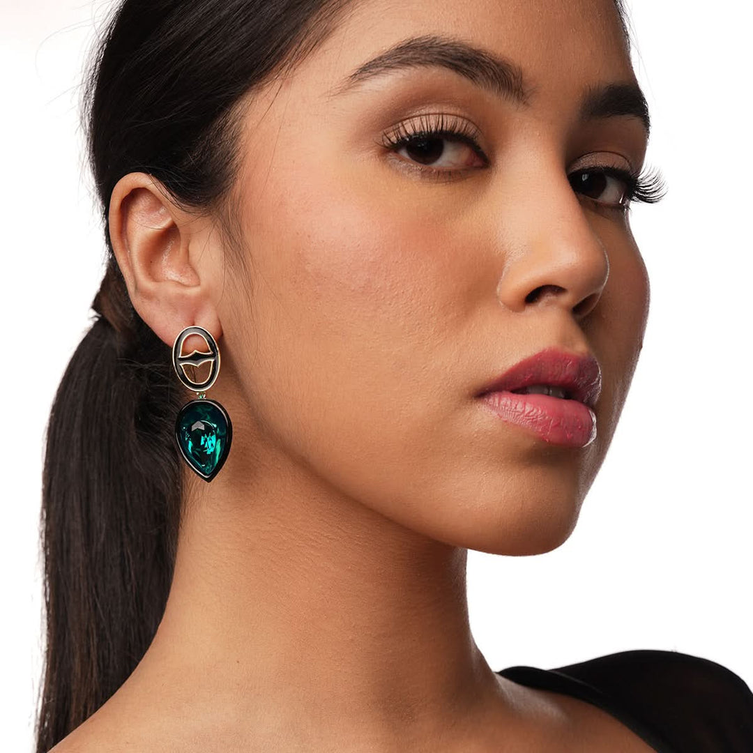 Taj B-dazzle Glory Wrap Drop Earrings