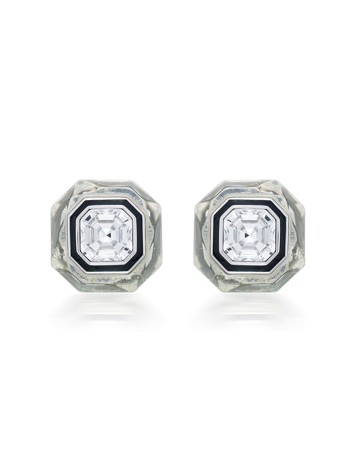 Sanya Malhotra Bougie Infinity Cut Crystal Studs