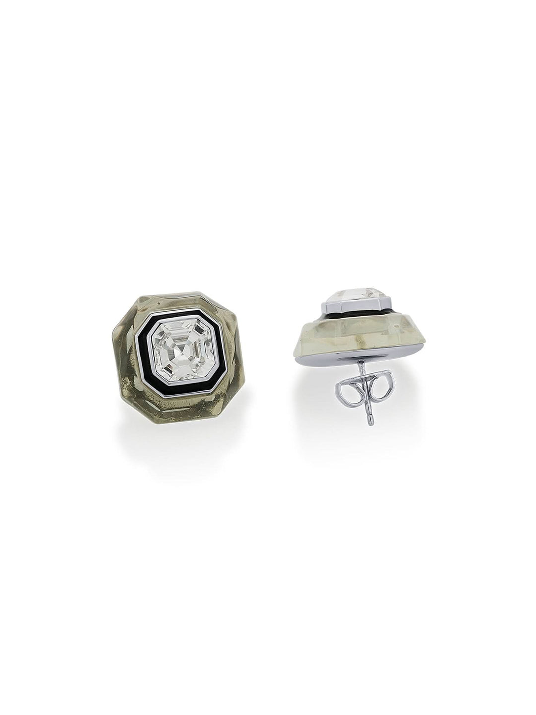 Sanya Malhotra Bougie Infinity Cut Crystal Studs