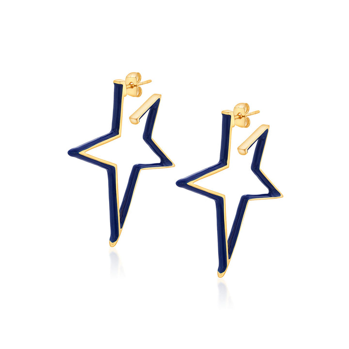 Star Retro Earrings