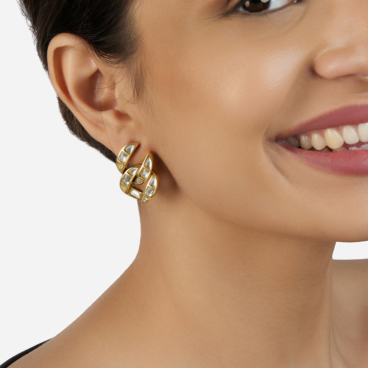 Nuit Mismatched Earrings - Isharya | Modern Indian Jewelry