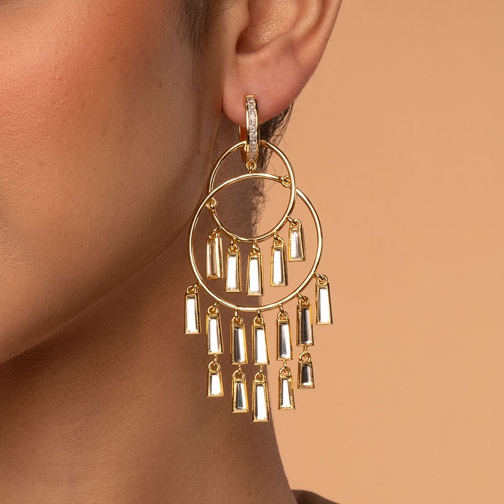 Fête Chandelier Earrings - Isharya | Modern Indian Jewelry