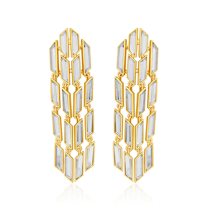 Flash Mirror Rain Earrings