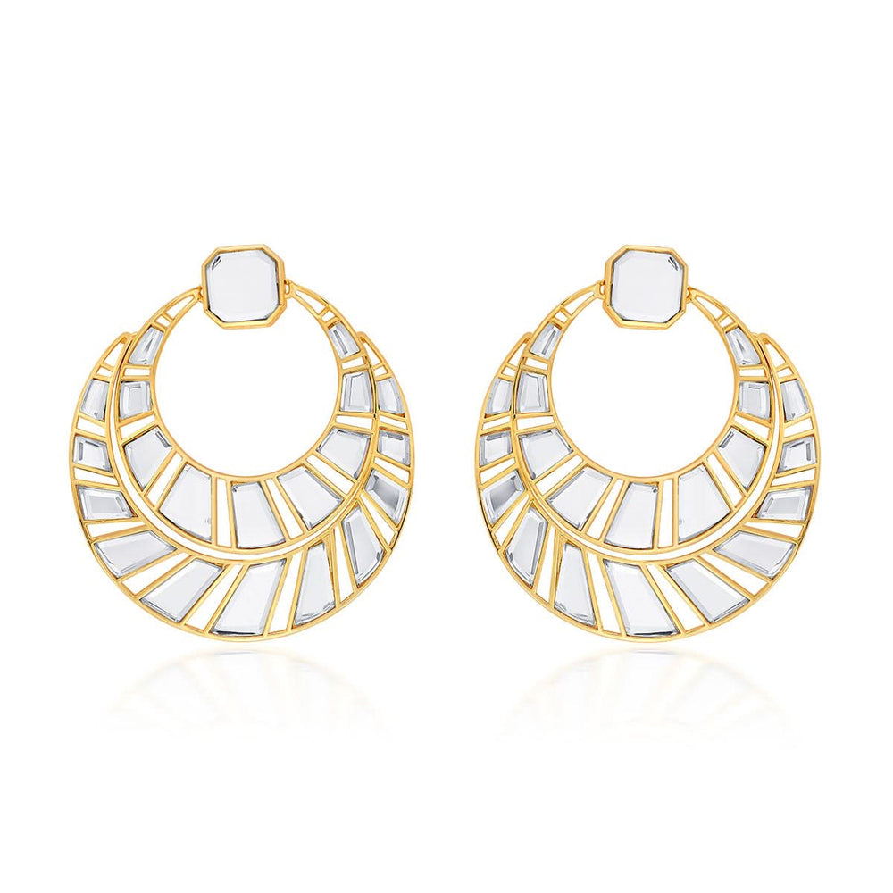 Fête Mirror Moon Bali Earrings