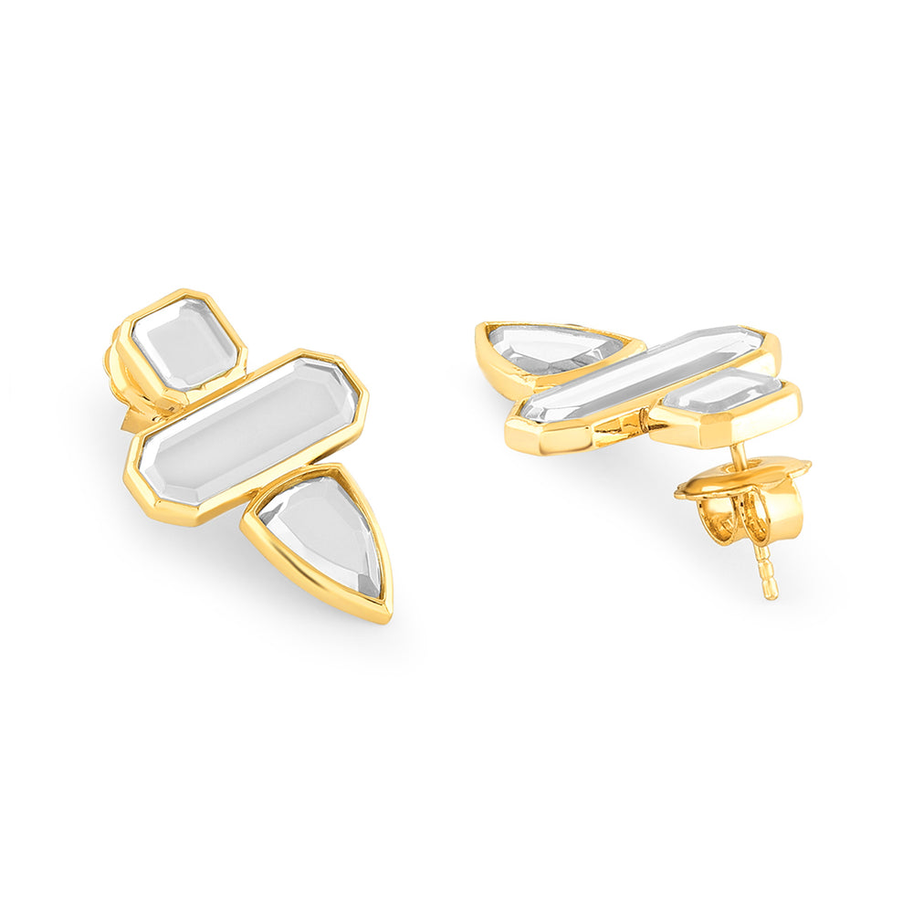 Lumen Trio Mirror Earrings