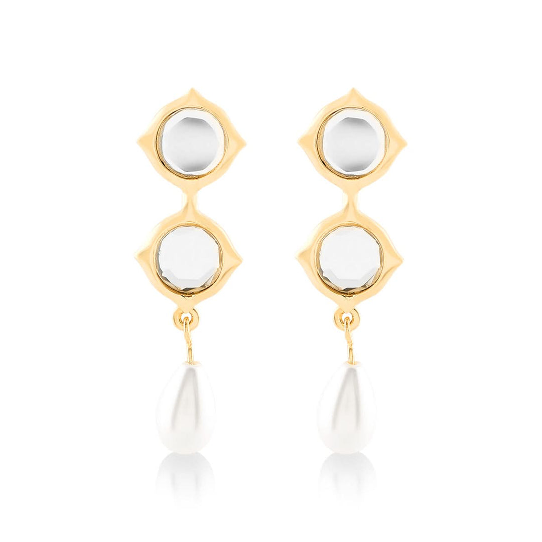 Lumen Pearl Drop Earrings