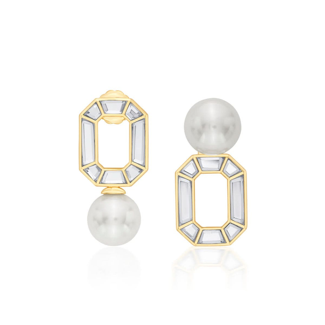 Lumen Pearl Mismatched Earrings