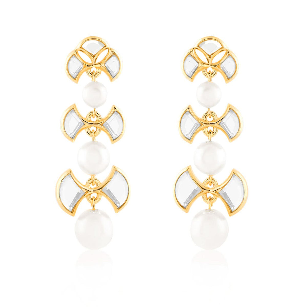 Essential Mirror Pearl Earrings