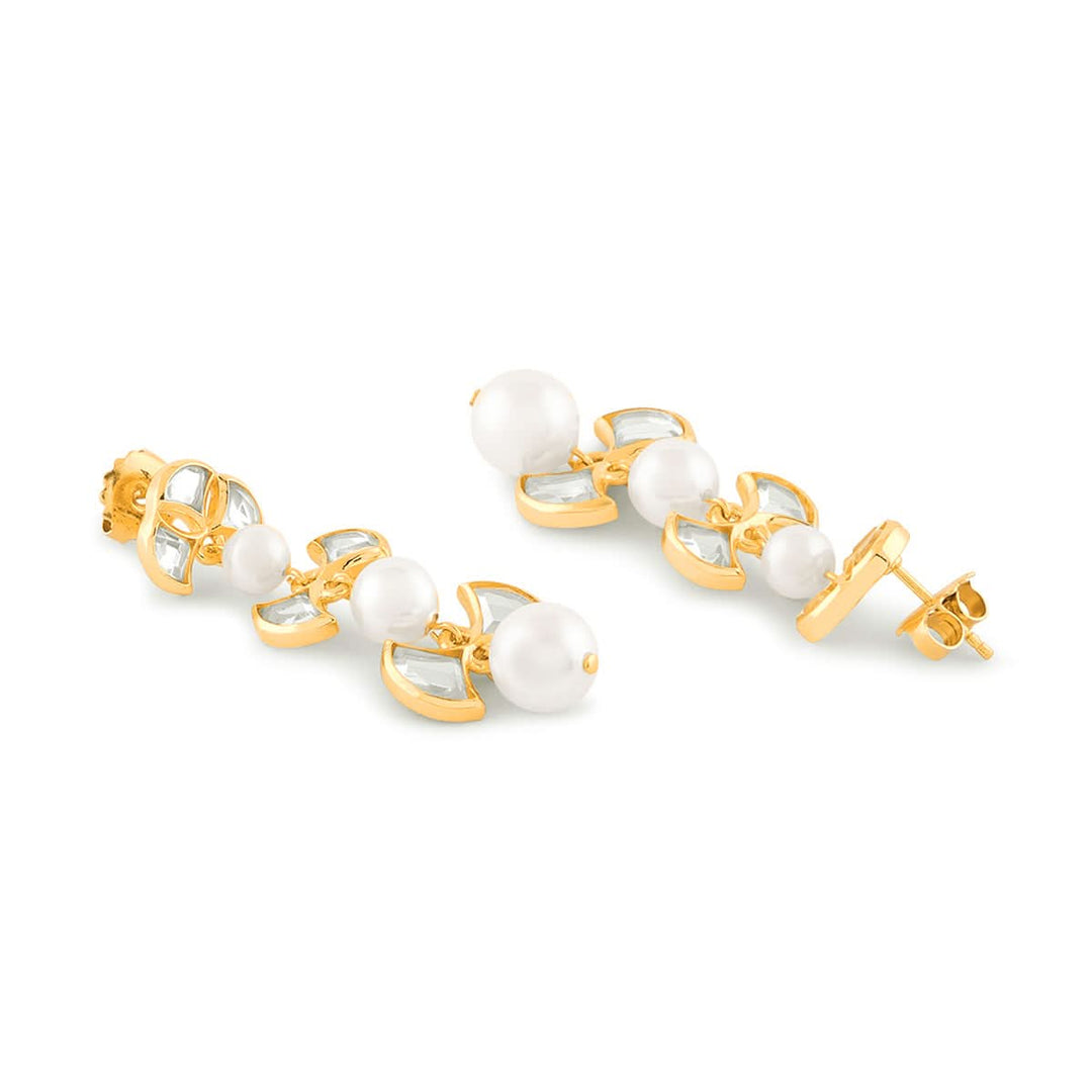 Essential Mirror Pearl Earrings